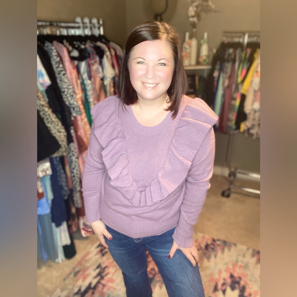 Sweater on Purple